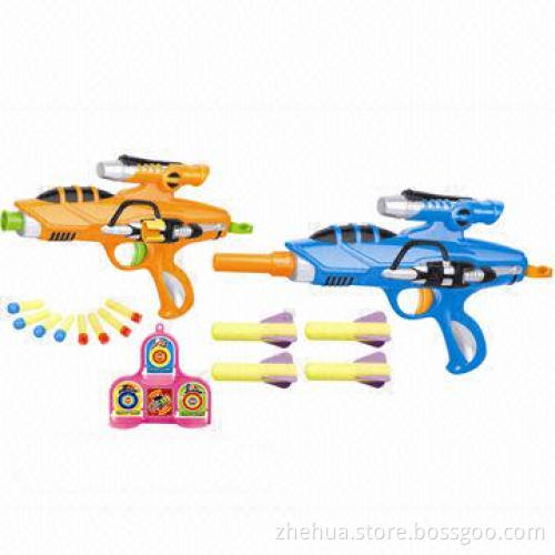 Soft gun toys with EVA bullet